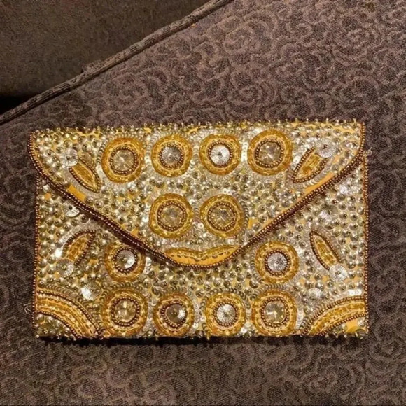 Charming Charlie vintage clutch - Picture 3 of 7